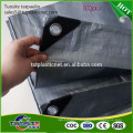 BLUE/BEIGE HEAVY DUTY TARPAULIN 2M X 2.5M LOG ROOF BOAT WATERPROOF COVER SHEET